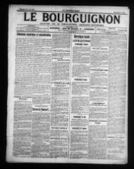 4 vues - Le Bourguignon : journal de la démocratie radicale-socialiste, n° 88, mercredi 15 avril 1914 (ouvre la visionneuse)
