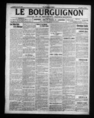 4 vues - Le Bourguignon : journal de la démocratie radicale-socialiste, n° 90, vendredi 17 avril 1914 (ouvre la visionneuse)