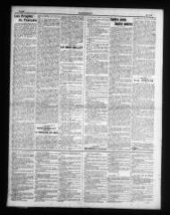 6 vues - Le Bourguignon : journal de la démocratie radicale-socialiste, n° 97, samedi 25 avril 1914 (ouvre la visionneuse)