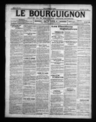 4 vues - Le Bourguignon : journal de la démocratie radicale-socialiste, n° 105, mardi 5 mai 1914 (ouvre la visionneuse)