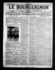4 vues - Le Bourguignon : journal de la démocratie radicale-socialiste, n° 171, vendredi 24 juillet 1914 (ouvre la visionneuse)