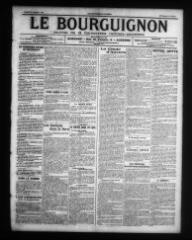 2 vues - Le Bourguignon : journal de la démocratie radicale-socialiste, n° 240, lundi 12 octobre 1914 (ouvre la visionneuse)