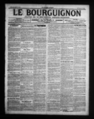2 vues - Le Bourguignon : journal de la démocratie radicale-socialiste, n° 253, mardi 27 octobre 1914 (ouvre la visionneuse)