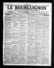 2 vues - Le Bourguignon : journal de la démocratie radicale-socialiste, n° 261, jeudi 5 novembre 1914 (ouvre la visionneuse)