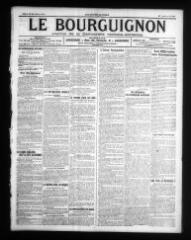 2 vues - Le Bourguignon : journal de la démocratie radicale-socialiste, n° 306, mardi 29 décembre 1914 (ouvre la visionneuse)