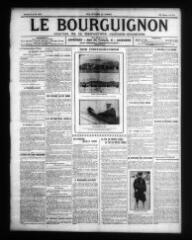 4 vues - Le Bourguignon : journal de la démocratie radicale-socialiste, n° 80, samedi 3 avril 1915 (ouvre la visionneuse)