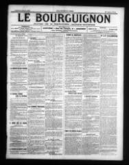 2 vues - Le Bourguignon : journal de la démocratie radicale-socialiste, n° 12, vendredi 14 janvier 1916 (ouvre la visionneuse)