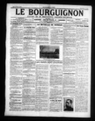 4 vues - Le Bourguignon : journal de la démocratie radicale-socialiste, n° 68, lundi 20 mars 1916 (ouvre la visionneuse)