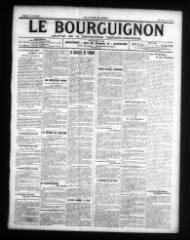 2 vues - Le Bourguignon : journal de la démocratie radicale-socialiste, n° 81, mardi 4 avril 1916 (ouvre la visionneuse)