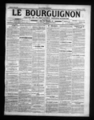 2 vues - Le Bourguignon : journal de la démocratie radicale-socialiste, n° 153, mardi 27 juin 1916 (ouvre la visionneuse)