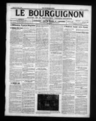 4 vues - Le Bourguignon : journal de la démocratie radicale-socialiste, n° 164, lundi 10 juillet 1916 (ouvre la visionneuse)