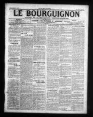 2 vues - Le Bourguignon : journal de la démocratie radicale-socialiste, n° 236, mardi 3 octobre 1916 (ouvre la visionneuse)