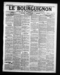 2 vues - Le Bourguignon : journal de la démocratie radicale-socialiste, n° 247, mardi 17 octobre 1916 (ouvre la visionneuse)