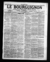 2 vues - Le Bourguignon : journal de la démocratie radicale-socialiste, n° 250, vendredi 20 octobre 1916 (ouvre la visionneuse)