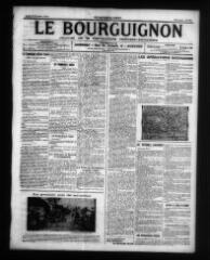 4 vues - Le Bourguignon : journal de la démocratie radicale-socialiste, n° 263, lundi 6 novembre 1916 (ouvre la visionneuse)