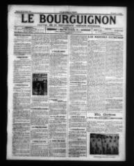 4 vues - Le Bourguignon : journal de la démocratie radicale-socialiste, n° 274, samedi 18 novembre 1916 (ouvre la visionneuse)