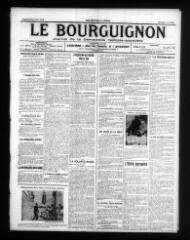 4 vues - Le Bourguignon : journal de la démocratie radicale-socialiste, n° 308, jeudi 28 décembre 1916 (ouvre la visionneuse)