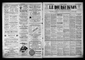 3 vues  - Le Bourguignon : journal de la démocratie radicale, n° 6, samedi 7 janvier 1899 (ouvre la visionneuse)