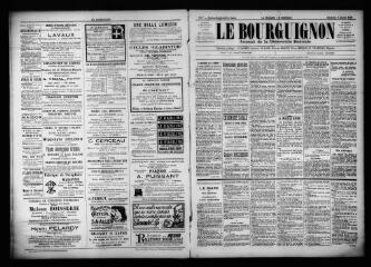 3 vues  - Le Bourguignon : journal de la démocratie radicale, n° 7, dimanche 8 janvier 1899 (ouvre la visionneuse)