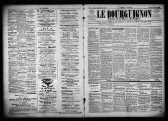 3 vues  - Le Bourguignon : journal de la démocratie radicale, n° 8, mardi 10 janvier 1899 (ouvre la visionneuse)