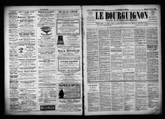 3 vues  - Le Bourguignon : journal de la démocratie radicale, n° 9, mercredi 11 janvier 1899 (ouvre la visionneuse)