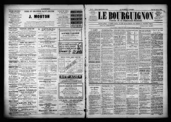 3 vues  - Le Bourguignon : journal de la démocratie radicale, n° 10, jeudi 12 janvier 1899 (ouvre la visionneuse)