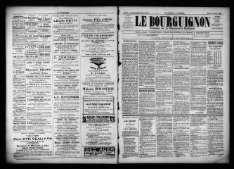 3 vues  - Le Bourguignon : journal de la démocratie radicale, n° 16, mardi 17 janvier 1899 (ouvre la visionneuse)