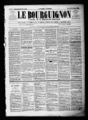 3 vues  - Le Bourguignon : journal de la démocratie radicale, n° 15, mercredi 18 janvier 1899 (ouvre la visionneuse)