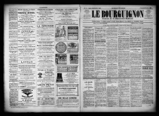 3 vues  - Le Bourguignon : journal de la démocratie radicale, n° 17, vendredi 20 janvier 1899 (ouvre la visionneuse)