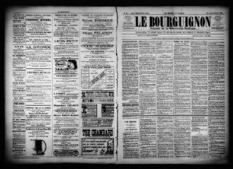 3 vues  - Le Bourguignon : journal de la démocratie radicale, n° 21, mercredi 25 janvier 1899 (ouvre la visionneuse)