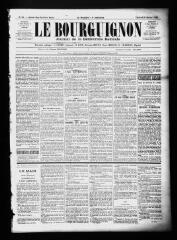 3 vues  - Le Bourguignon : journal de la démocratie radicale, n° 23, vendredi 27 janvier 1899 (ouvre la visionneuse)