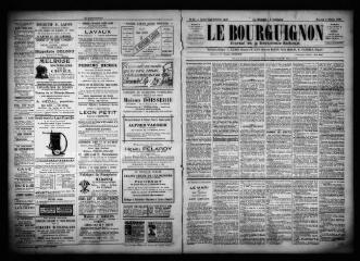3 vues  - Le Bourguignon : journal de la démocratie radicale, n° 27, mercredi 1er février 1899 (ouvre la visionneuse)