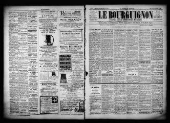3 vues  - Le Bourguignon : journal de la démocratie radicale, n° 31, dimanche 5 février 1899 (ouvre la visionneuse)