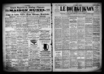 3 vues  - Le Bourguignon : journal de la démocratie radicale, n° 32, mardi 7 février 1899 (ouvre la visionneuse)