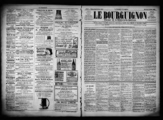 3 vues  - Le Bourguignon : journal de la démocratie radicale, n° 33, mercredi 8 février 1899 (ouvre la visionneuse)