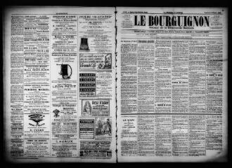 3 vues  - Le Bourguignon : journal de la démocratie radicale, n° 35, vendredi 10 février 1899 (ouvre la visionneuse)