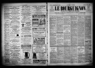 3 vues - Le Bourguignon : journal de la démocratie radicale, n° 41, vendredi 17 février 1899 (ouvre la visionneuse)