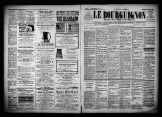 3 vues - Le Bourguignon : journal de la démocratie radicale, n° 45, mercredi 22 février 1899 (ouvre la visionneuse)