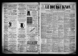 3 vues - Le Bourguignon : journal de la démocratie radicale, n° 46, jeudi 23 février 1899 (ouvre la visionneuse)