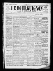 3 vues - Le Bourguignon : journal de la démocratie radicale, n° 64, jeudi 16 mars 1899 (ouvre la visionneuse)