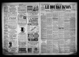 3 vues - Le Bourguignon : journal de la démocratie radicale, n° 77, vendredi 31 mars 1899 (ouvre la visionneuse)