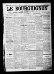 3 vues - Le Bourguignon : journal de la démocratie radicale, n° 109, mardi 10 mai 1899 (ouvre la visionneuse)