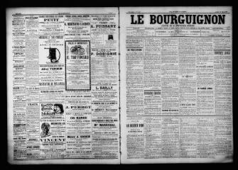 3 vues - Le Bourguignon : journal de la démocratie radicale, n° 111, jeudi 11 mai 1899 (ouvre la visionneuse)