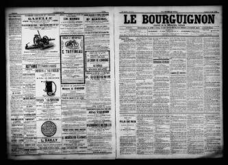 3 vues - Le Bourguignon : journal de la démocratie radicale, n° 119, samedi 20 mai 1899 (ouvre la visionneuse)