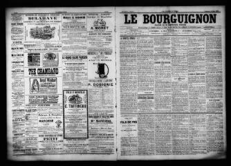 3 vues - Le Bourguignon : journal de la démocratie radicale, n° 123, vendredi 26 mai 1899 (ouvre la visionneuse)