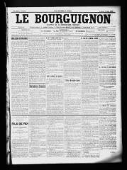 3 vues - Le Bourguignon : journal de la démocratie radicale, n° 129, vendredi 2 juin 1899 (ouvre la visionneuse)