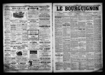 3 vues - Le Bourguignon : journal de la démocratie radicale, n° 138, mardi 13 juin 1899 (ouvre la visionneuse)