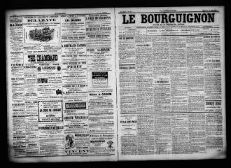 3 vues - Le Bourguignon : journal de la démocratie radicale, n° 145, mercredi 21 juin 1899 (ouvre la visionneuse)