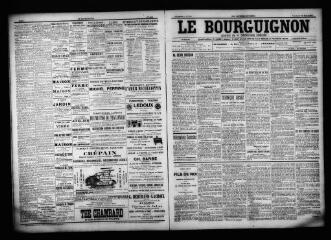 3 vues - Le Bourguignon : journal de la démocratie radicale, n° 153, vendredi 30 juin 1899 (ouvre la visionneuse)