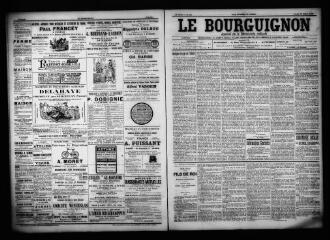 3 vues - Le Bourguignon : journal de la démocratie radicale, n° 164, jeudi 13 juillet 1899 (ouvre la visionneuse)
